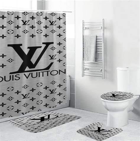 louis vuitton bathroom rugs